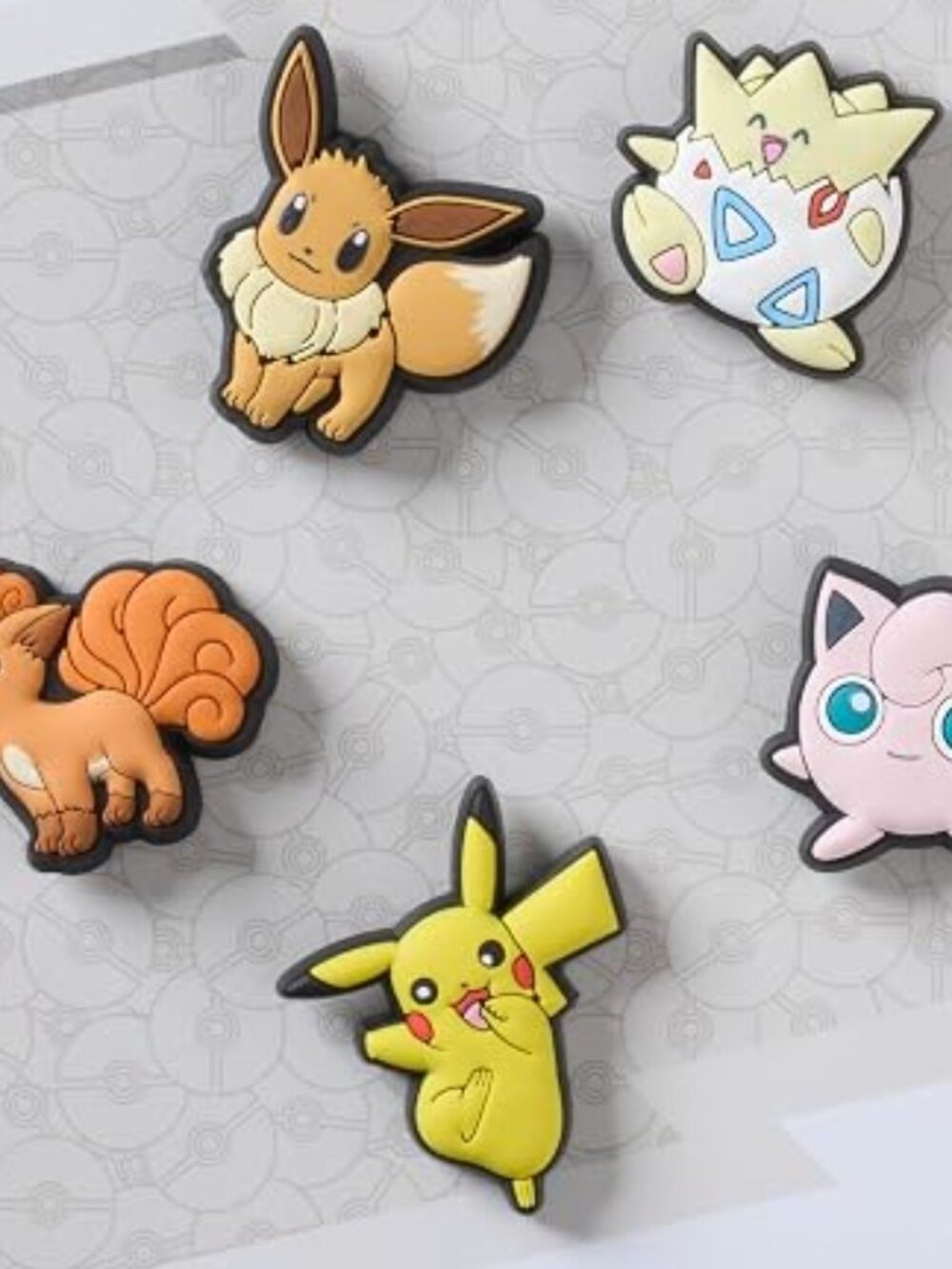 Pokmon Shoe Charm Packs 5pcs View 3